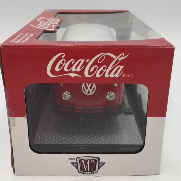 Coca-Cola Bottling 1960 VW Delivery Van Die Cast 1:24 Scale Limited Edition New - Picture 5 of 12
